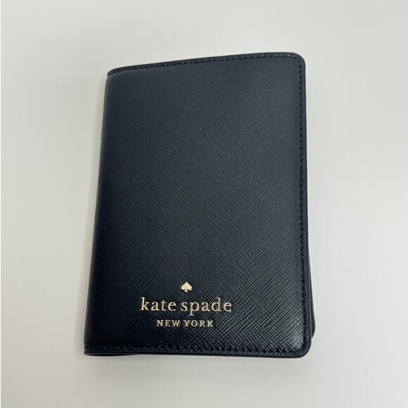 Kate spade Staci Black Passport Wallet Case - Picture 1 of 4